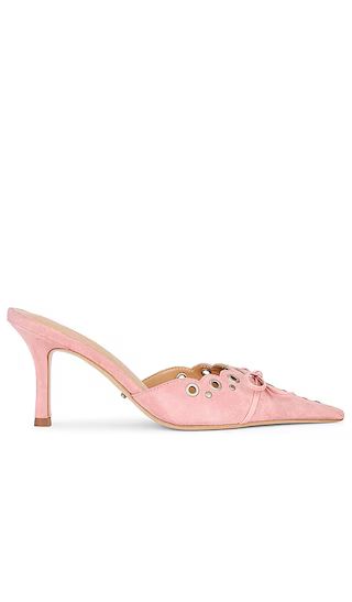 Shae Mule in Blossom Suede | Revolve Clothing (Global)