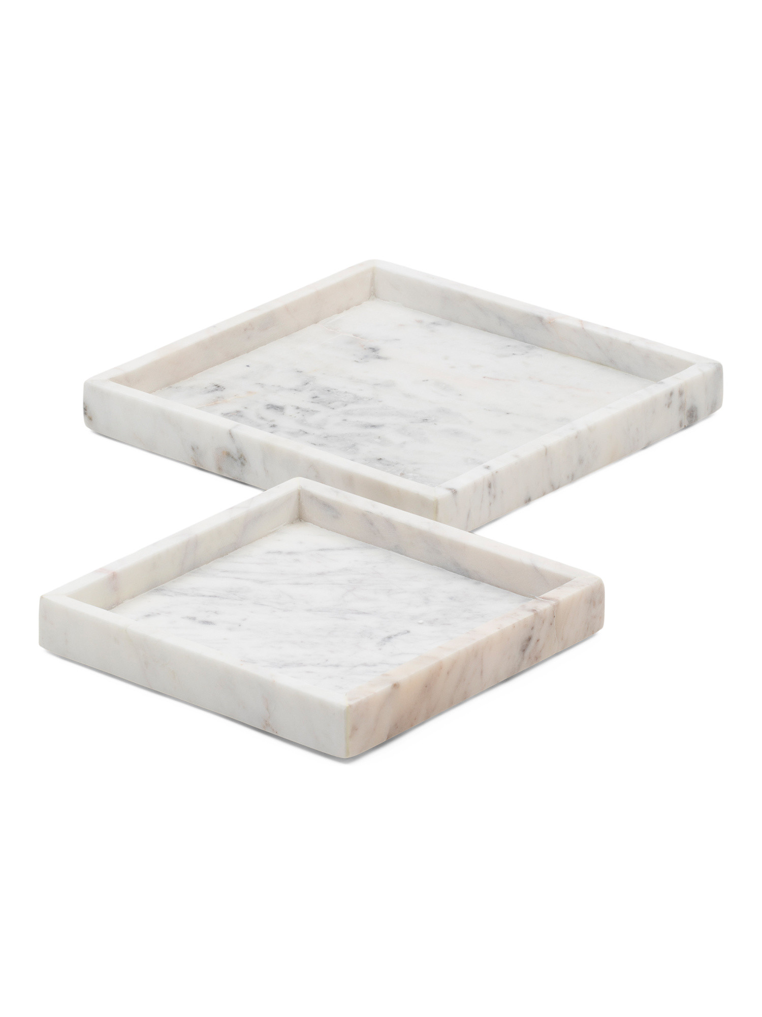 Set of two marble trays | TJ Maxx