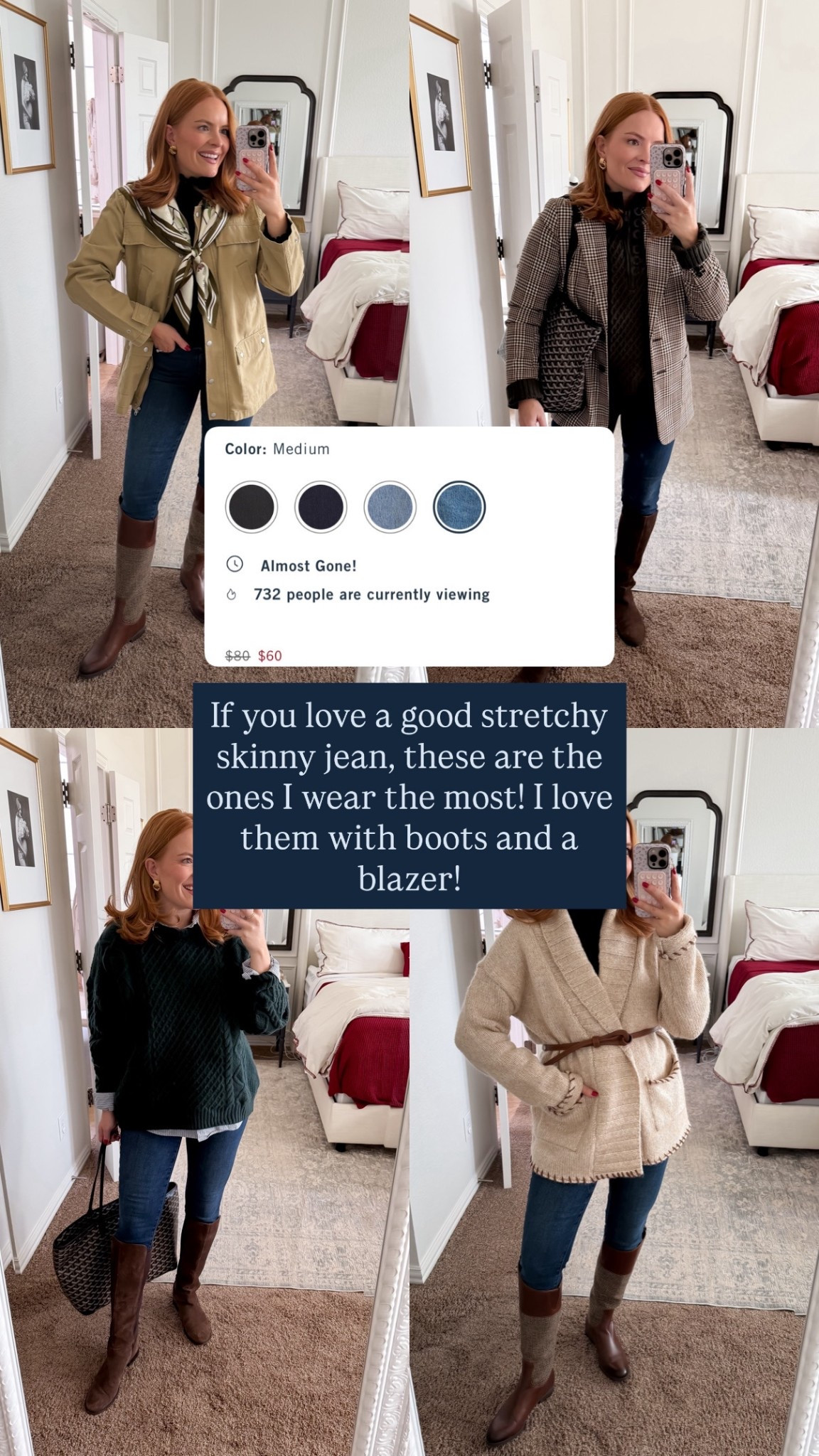 Abercrombie skinny jeans on sale! I get the shade medium and I get my regular length and size!

#LTKmomlife #LTKSaleAlert #LTKootd