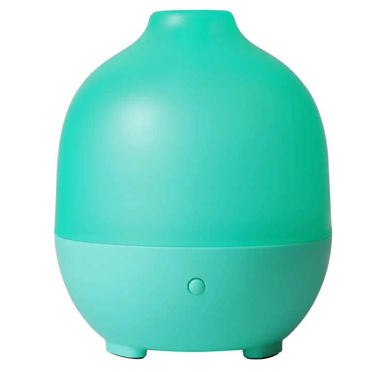 Mainstays Aromatherapy Essential Oil & Scent Diffuser, Cool Mist, Teal, 100ml | Walmart (US)