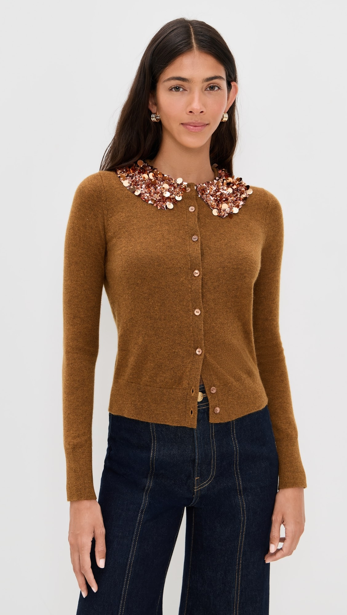 Margaux Embroidered Cashmere Cardigan | Shopbop