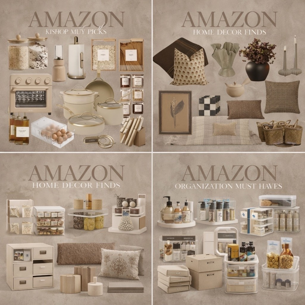 Amazon Finds I’m Loving ✨

Sharing some of my favorite kitchen, home decor and organization finds from Amazon that make everyday life easier and more beautiful.

Everything is linked in my Amazon Storefront 🤍

#LTKSpringSale #LTKHome #LTKSaleAlert