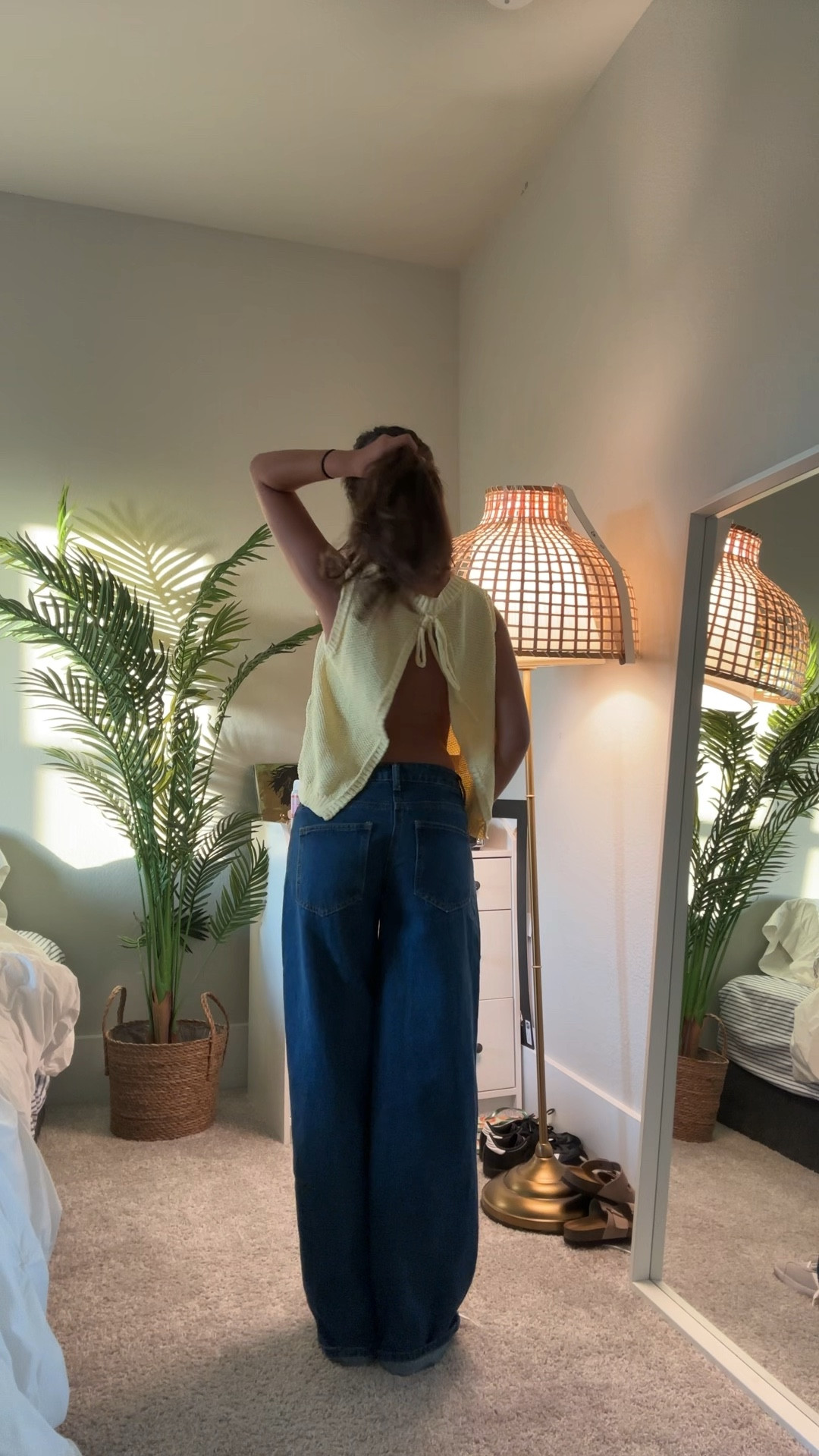 Jeans are edikted size xs, shoes are adidas gazelles😁 

#LTKSummerSales #LTKVideo #LTKStyleTip