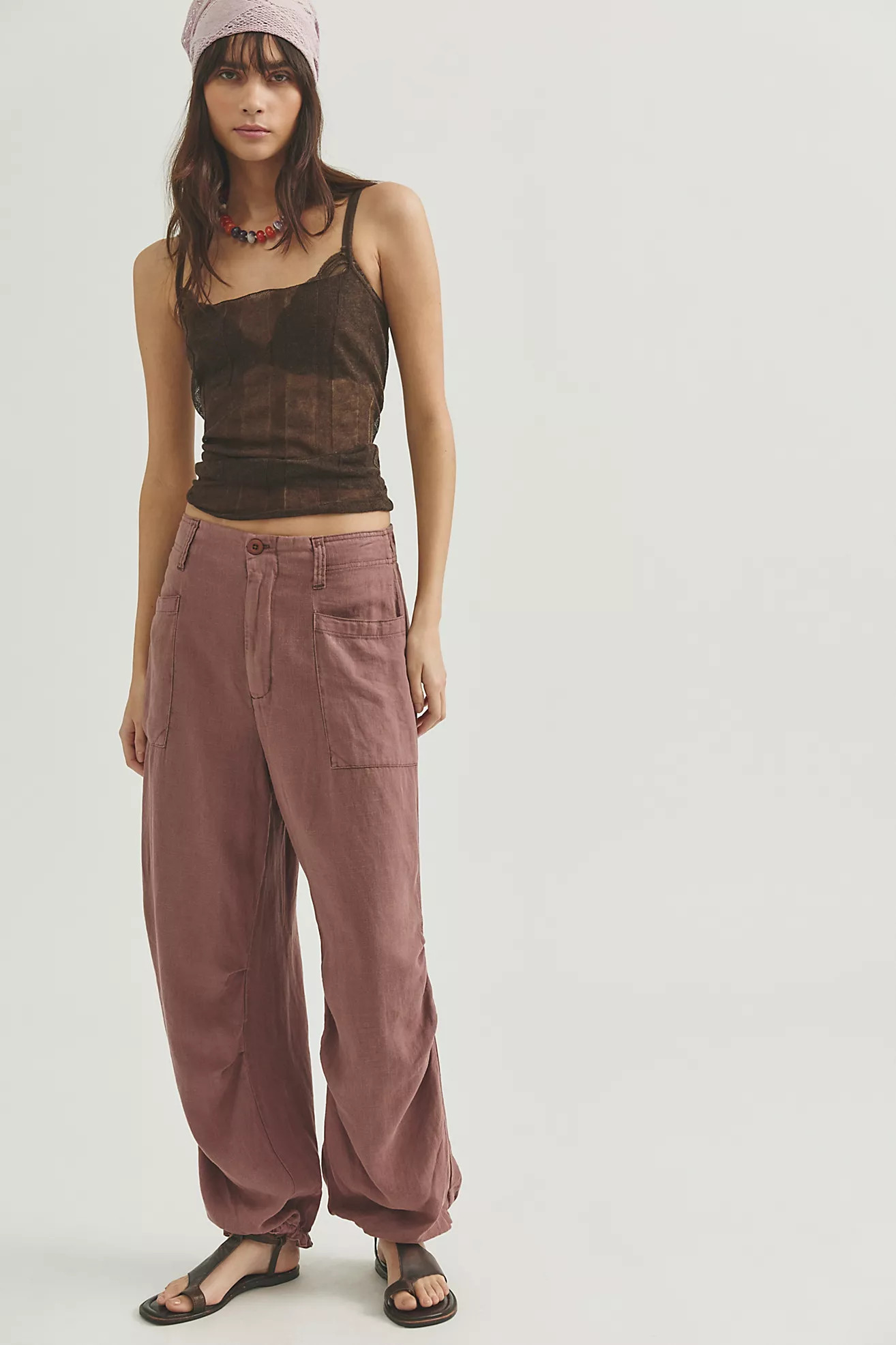 Bondi Sands Pull-On Trousers | Free People (Global - UK&FR Excluded)