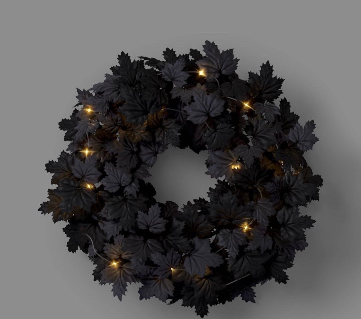 Adding a little moody magic to Halloween decor this year. 🖤🎃
This black light-up wreath is such a fun way to make your front door feel festive after dark, and these glass pumpkins add the prettiest glow and sparkle indoors. I linked both on LTK if you’re looking to add a few special pieces to your Halloween decor this year! @Target 
#LTKHome #HalloweenDecor #HalloweenHomeDecor #FallDecor #SpookySeason #BlackWreath #GlassPumpkins #HalloweenDecorating #HomeDecor #LTKFinds #FallHomeDecor #SpookyButCute