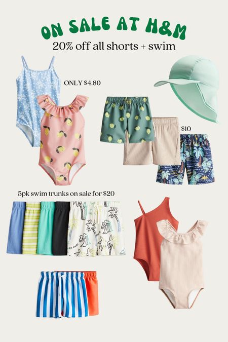 H&M Memorial Day Sale is 20% off all swim & shorts! Linking all my favorites for your family for the summer.

#LTKFamily #LTKSwim #LTKKids