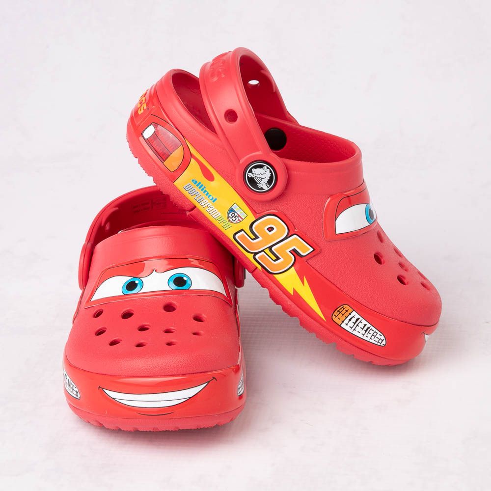 Crocs Classic Lightning McQueen Clog - Toddler - Red | Journeys