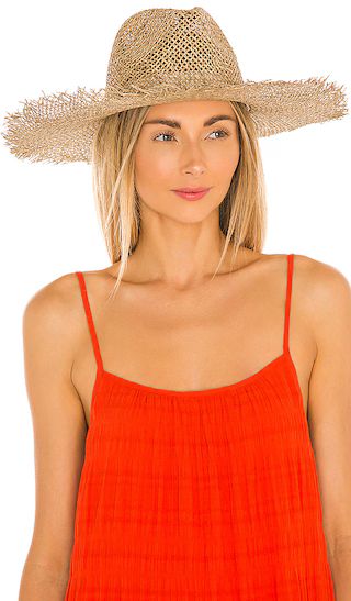 Sunnydip Fray Fedora in Seagrass | Revolve Clothing (Global)