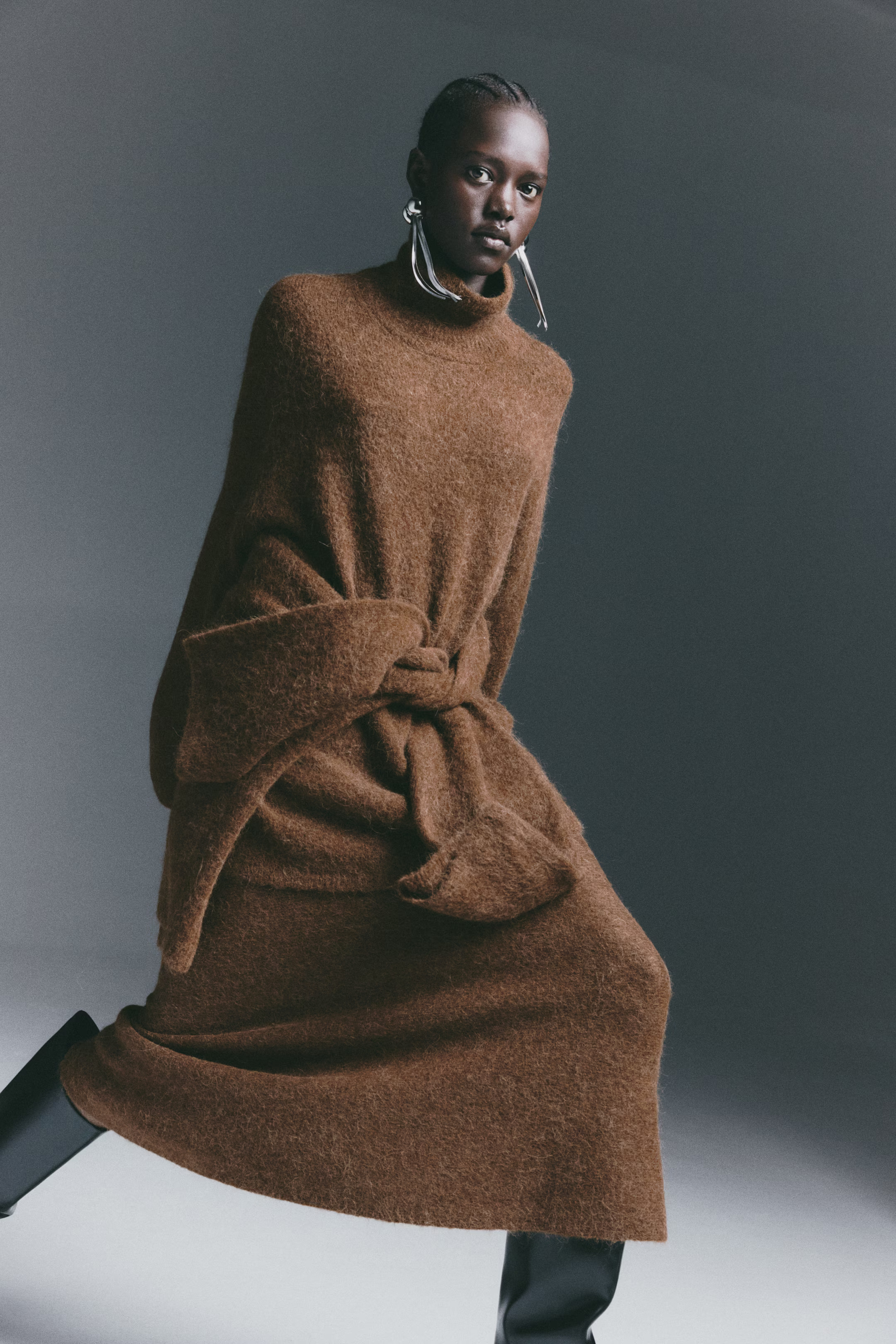 Oversized Alpaca-Blend Sweater | H&M (US + CA)