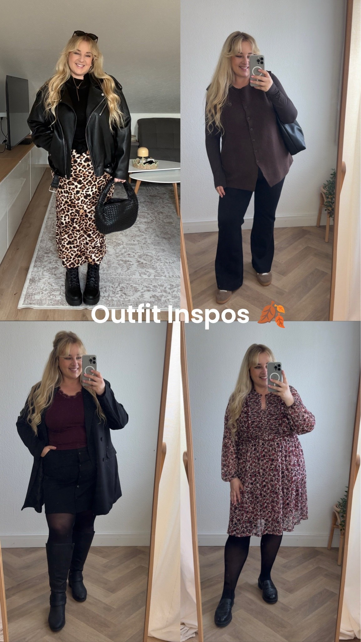 Herbst Inspos 🍂

Heute noch 15% mit dem Code: 15HERBST

#plussize #herbst

#LTKautumn #LTKFashionMonth #LTKplussize