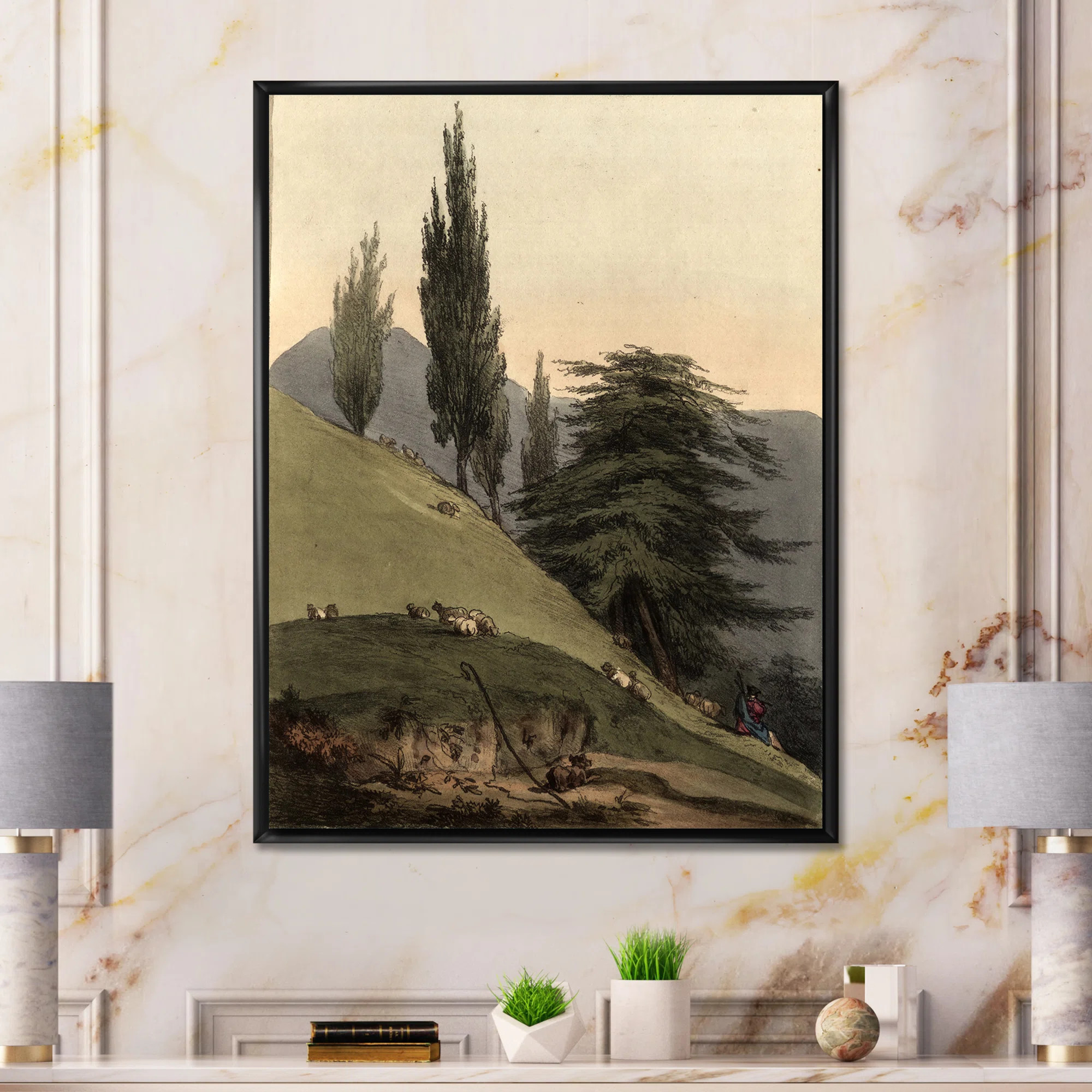 East Urban Home Vintage Images of Old Trees II - Painting on Canvas & Reviews | Wayfair | Wayfair North America