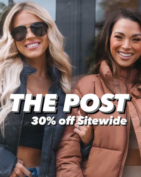 Have you shopped “THE POST” yet??  A brand new shop from Sarah & Hollie!!  

Shop my picks and save 30% site wide this weekend!!

Shackets, fringe, sparkle, Christmas party, holiday party, sale, savings, boutique, Hollie, Sarah Knuth, The Post.

#THEPOST #SarahKnuth #Boutique 

#LTKstyletip #LTKCyberweek #LTKsalealert