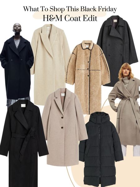 H&M Coat Edit - what to shop this Black Friday 