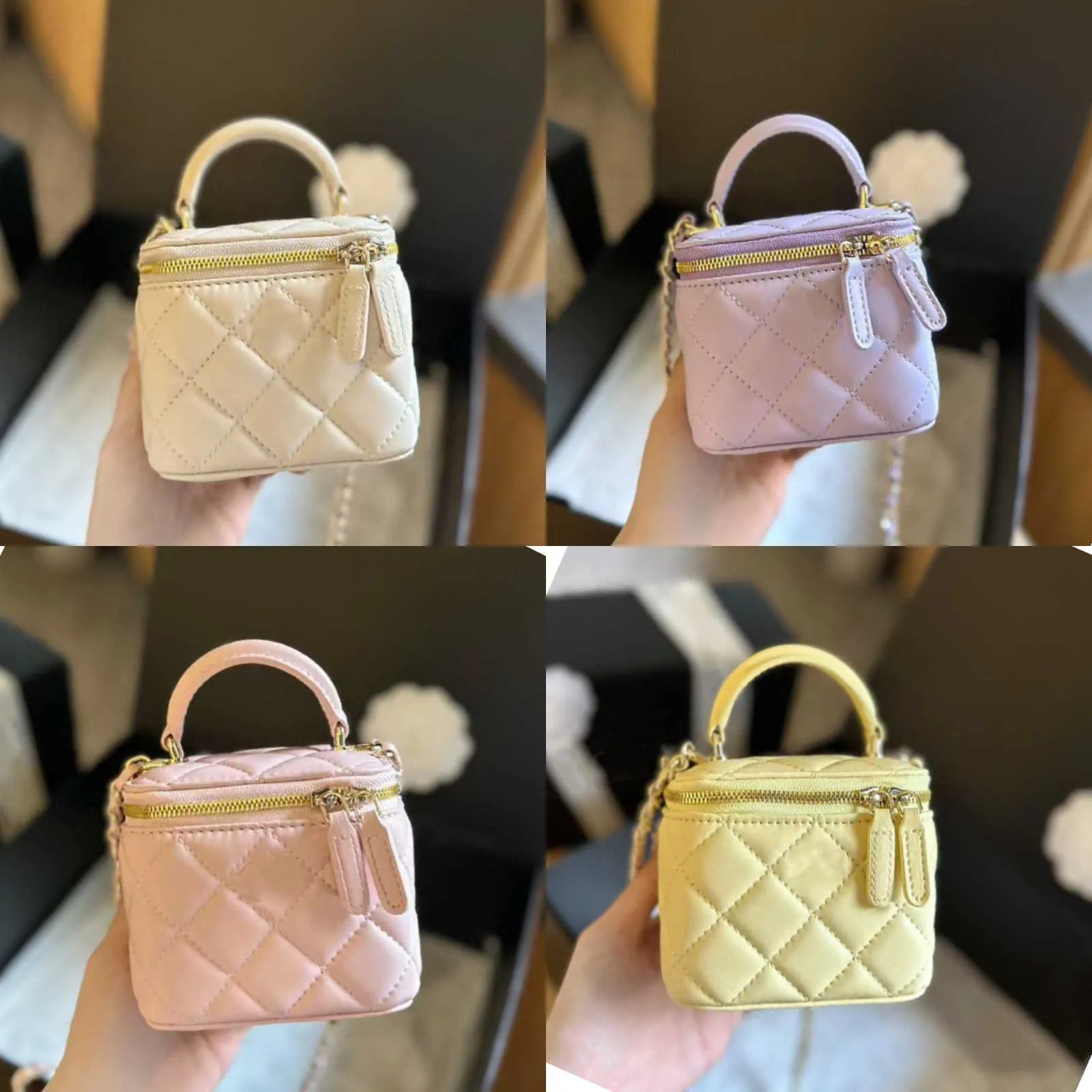 Cases Designer bag Golden Ball Mini Women Cosmetic Bag Adjustable Shoulder Crossbody bag Chain Le... | DHGate