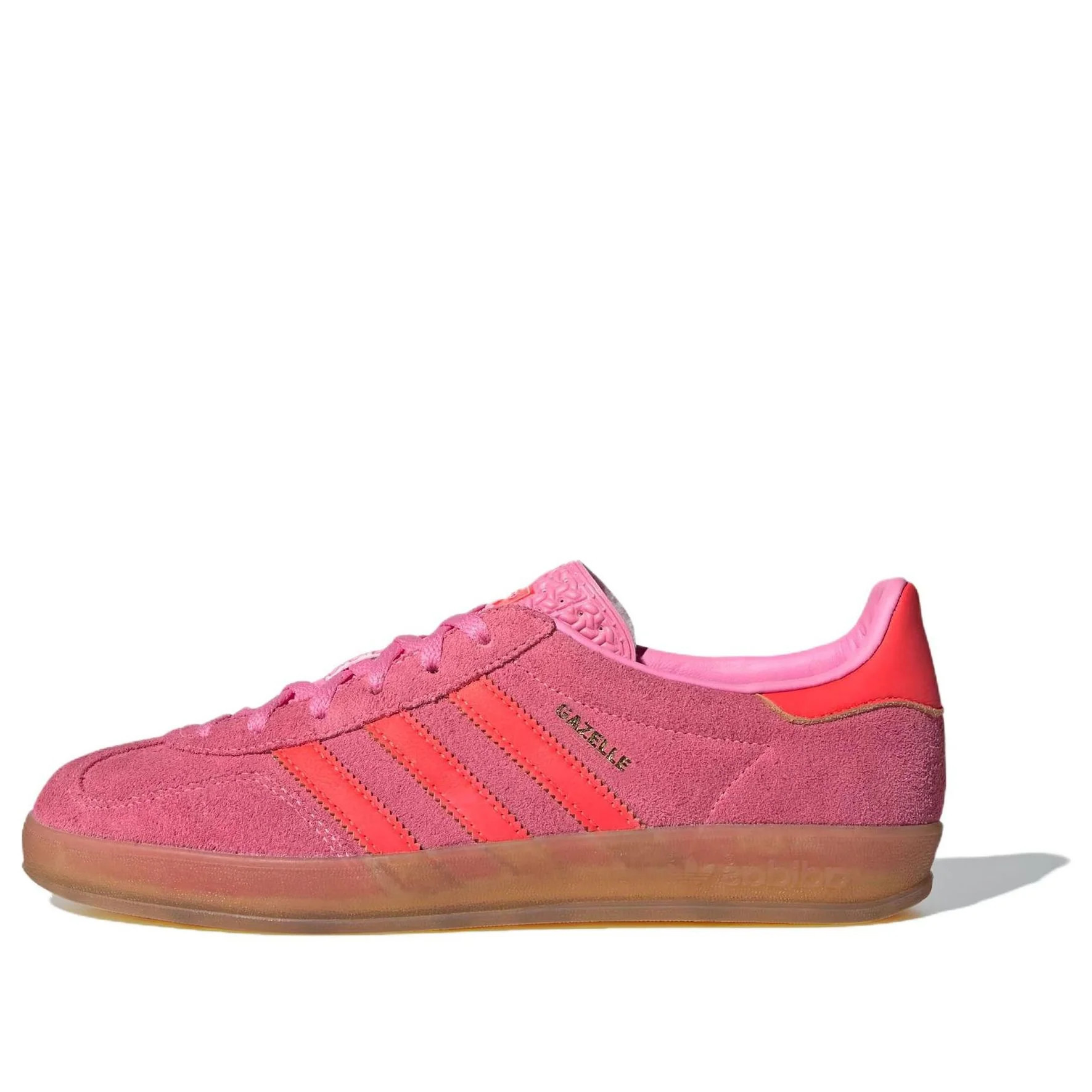 (WMNS) adidas Gazelle Indoor 'Beam Pink Solar Red' IE1058 | KICKS CREW