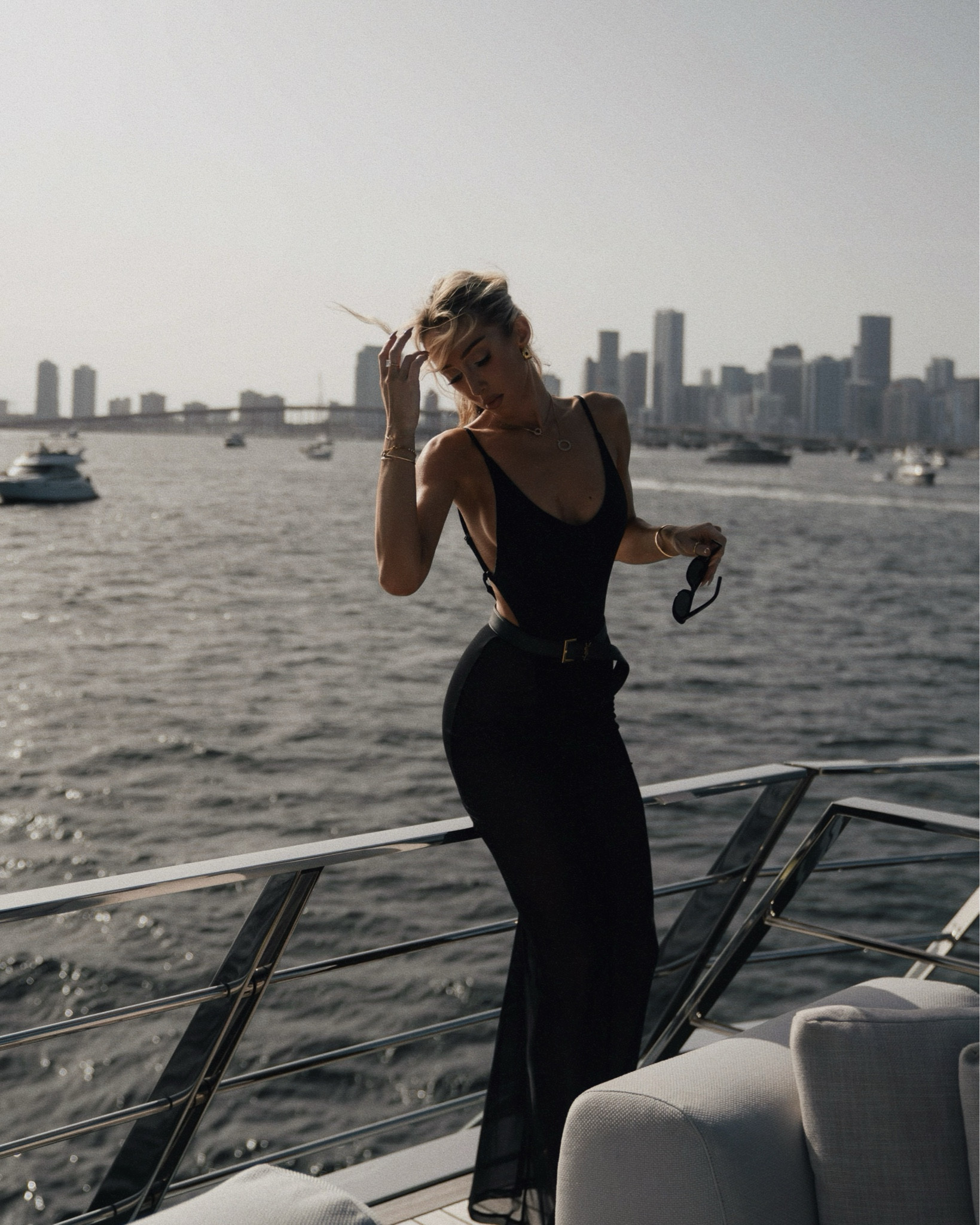Boat day outfit 🖤

#LTKParties #LTKSummerEdit #LTKStyleTip