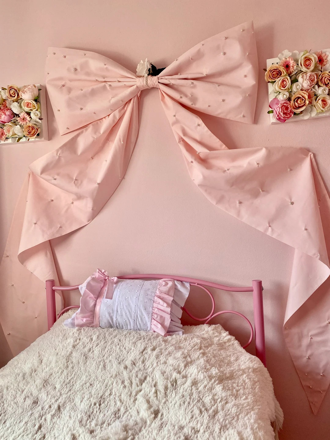 Pearl Wall Bow - Etsy | Etsy (US)