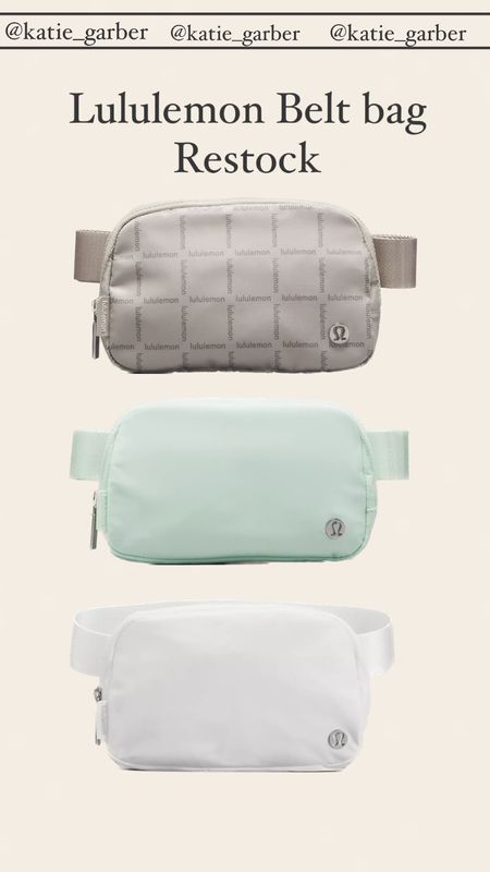 Belt bag || lululemon || lululemon belt bag || Fanny pack 

#LTKFind #LTKGiftGuide #LTKSeasonal
