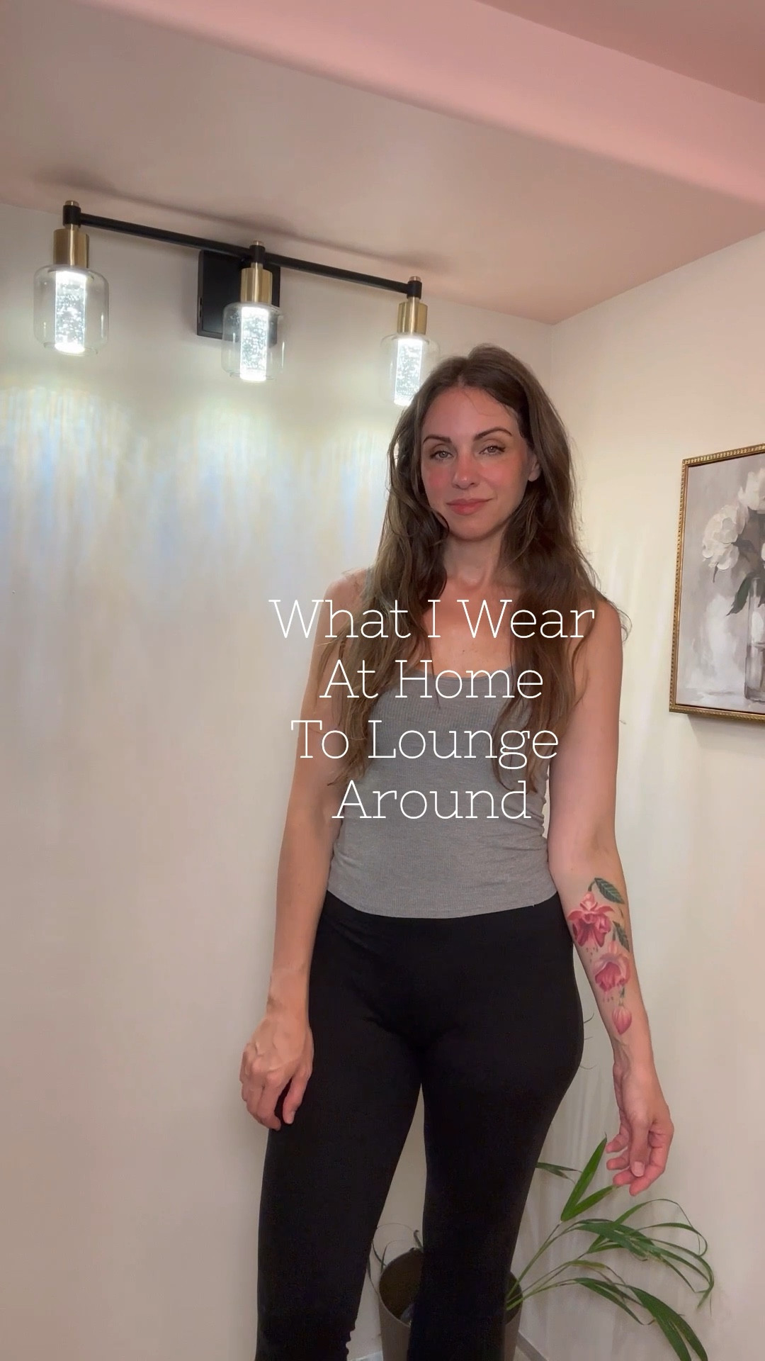 My go to outfit. The pants are super soft from Amazon. Stretchy and have a cute flair cut. The top is Skims soft Lounge and I have it in grey and purple. I love how Skims shirts are cut. They are very flattering! I mix & match my skims sets with these soft flair pants or my soft lounge pants with a soft black top. Perfect, comfortable get nice looking lounge wear! 
#lounge #loungewear #cozy #comfortableclothes #softclothes

#LTKselfcare #LTKootd #LTKmomlife