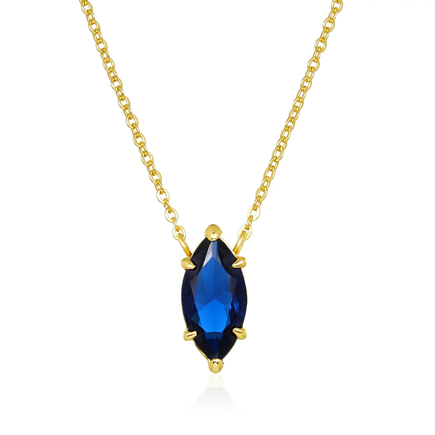 The Baby Monarch Marquise Necklace | Melinda Maria