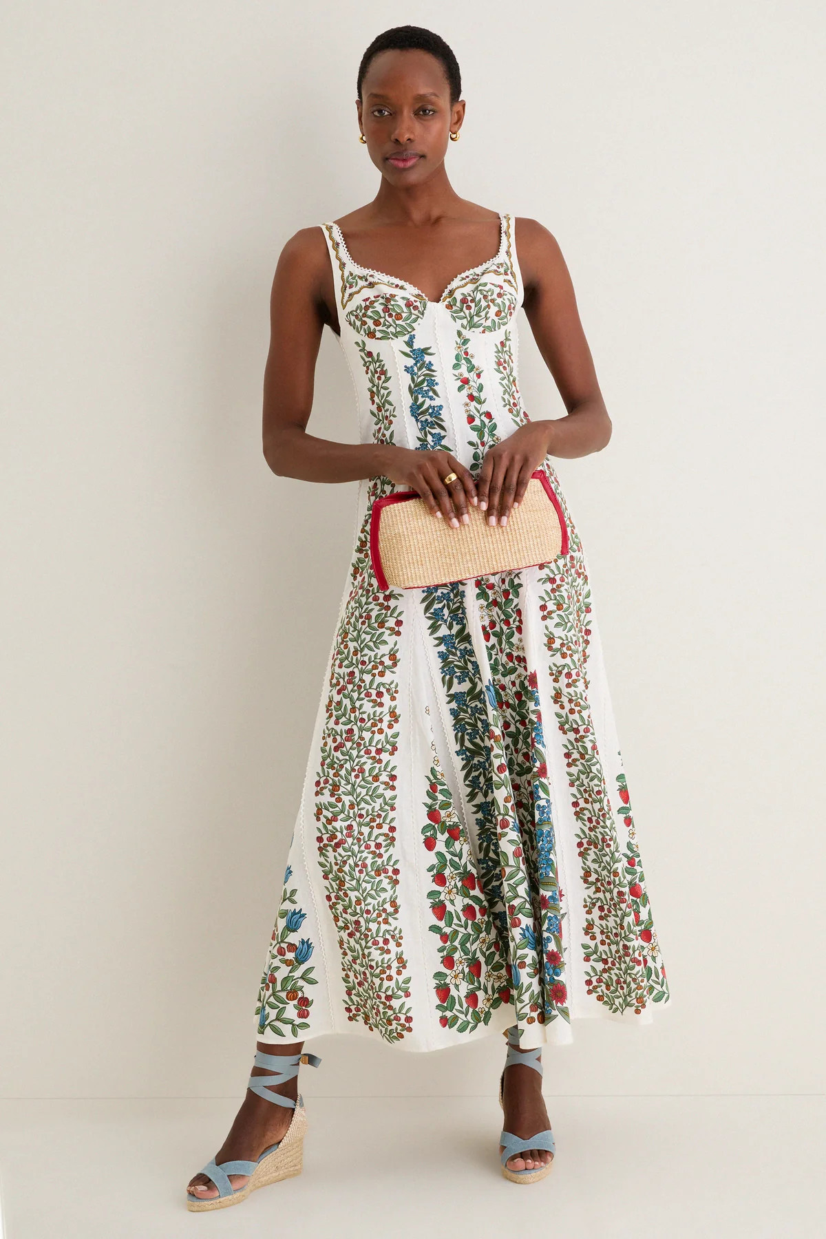 Fruit Beauty Off-White Maxi Dress | Tuckernuck (US)