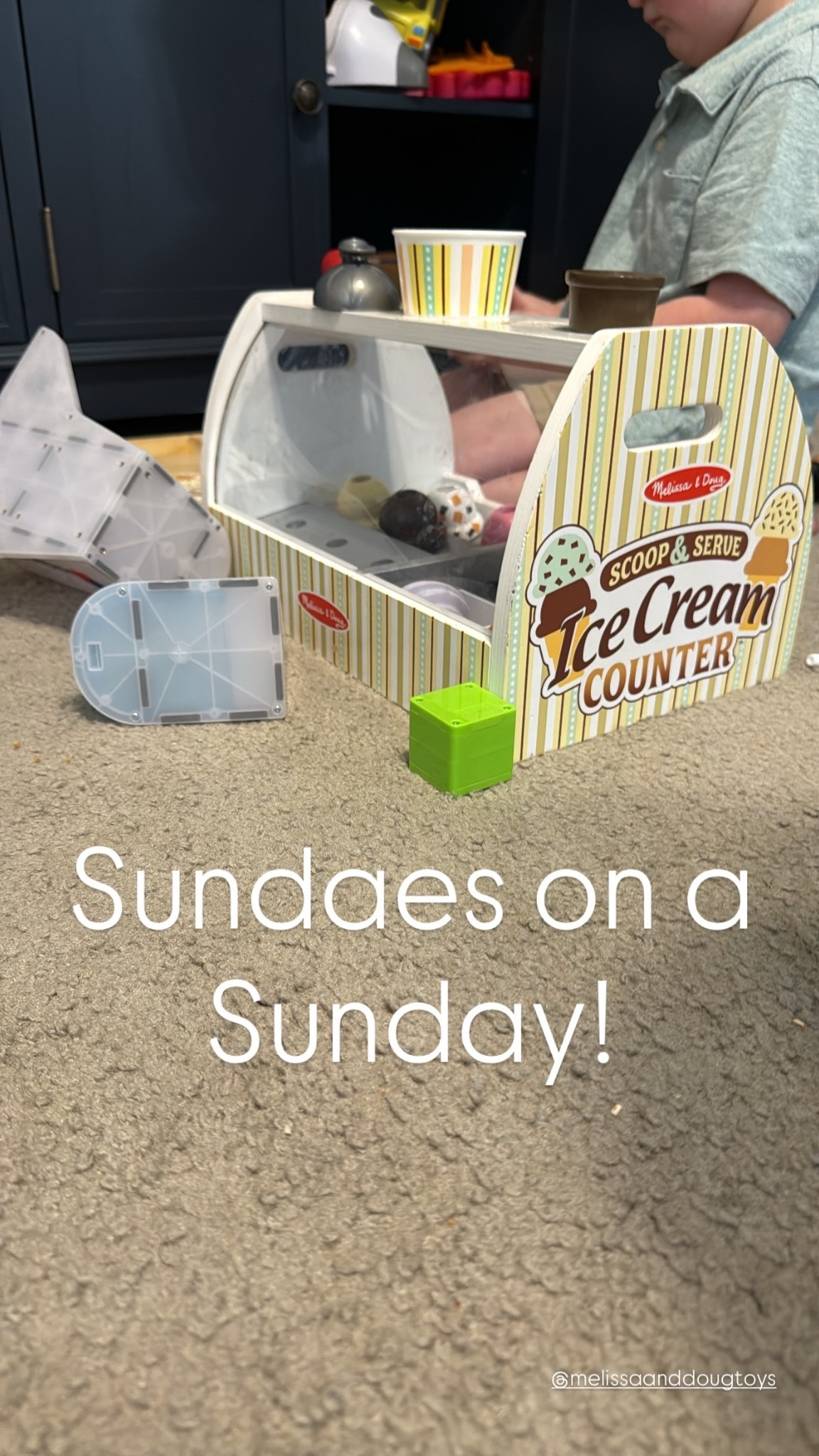 Melissa and Doug  Sundaes on a Sunday!

We’ve had this ice cream set for YEARS and it still gets pulled out and played with frequently. Today was by my 4 year old and 20 month old.

Kids gifts, open ended play, gifts for kids, gift ideas, ice cream set, pretend play, pretend food

#LTKHome #LTKSaleAlert #LTKKids