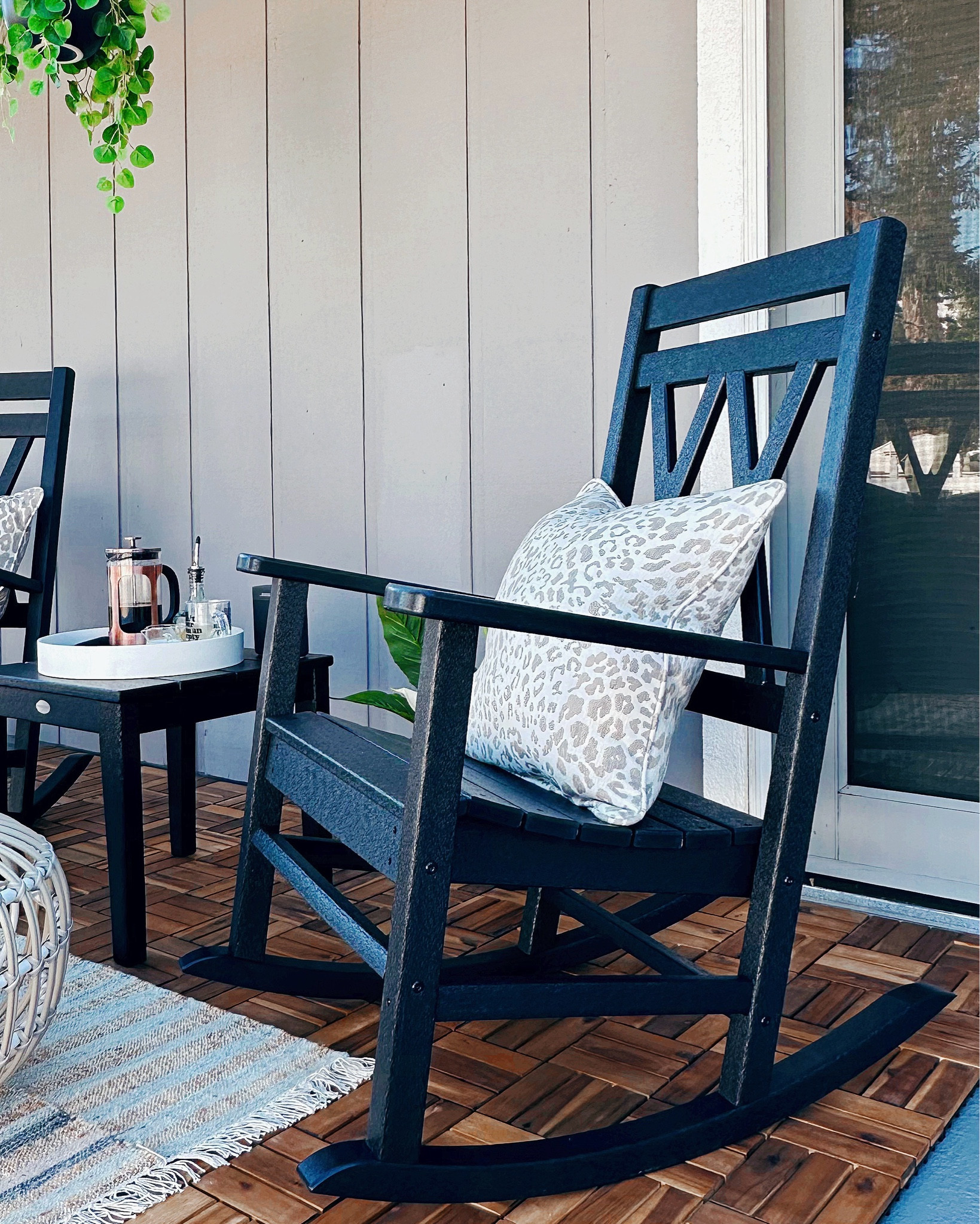 The Hygge Ranch Balcony Bistro feat.  Polywood x Bed Bath & Beyond and Annie Selke #madeformom

#LTKHome #LTKSaleAlert #LTKSeasonal