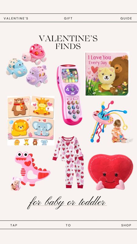 Valentine’s Day gift guide. Valentine’s gifts for babies. Valentine’s gifts for toddlers.

#LTKGiftGuide #LTKkids #LTKbaby