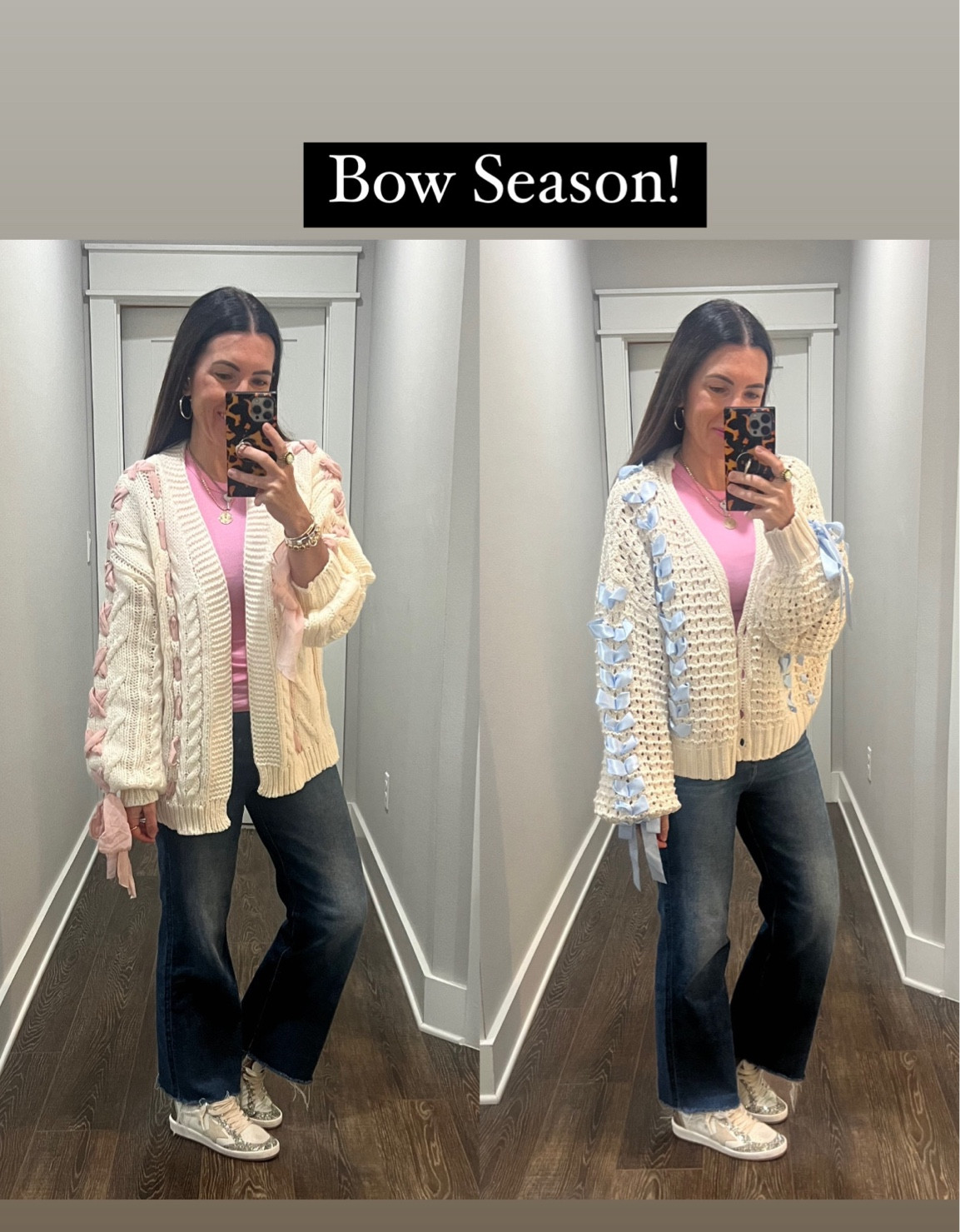 トップス rosymonster silksatin ribbon cardigan 33530426_hi