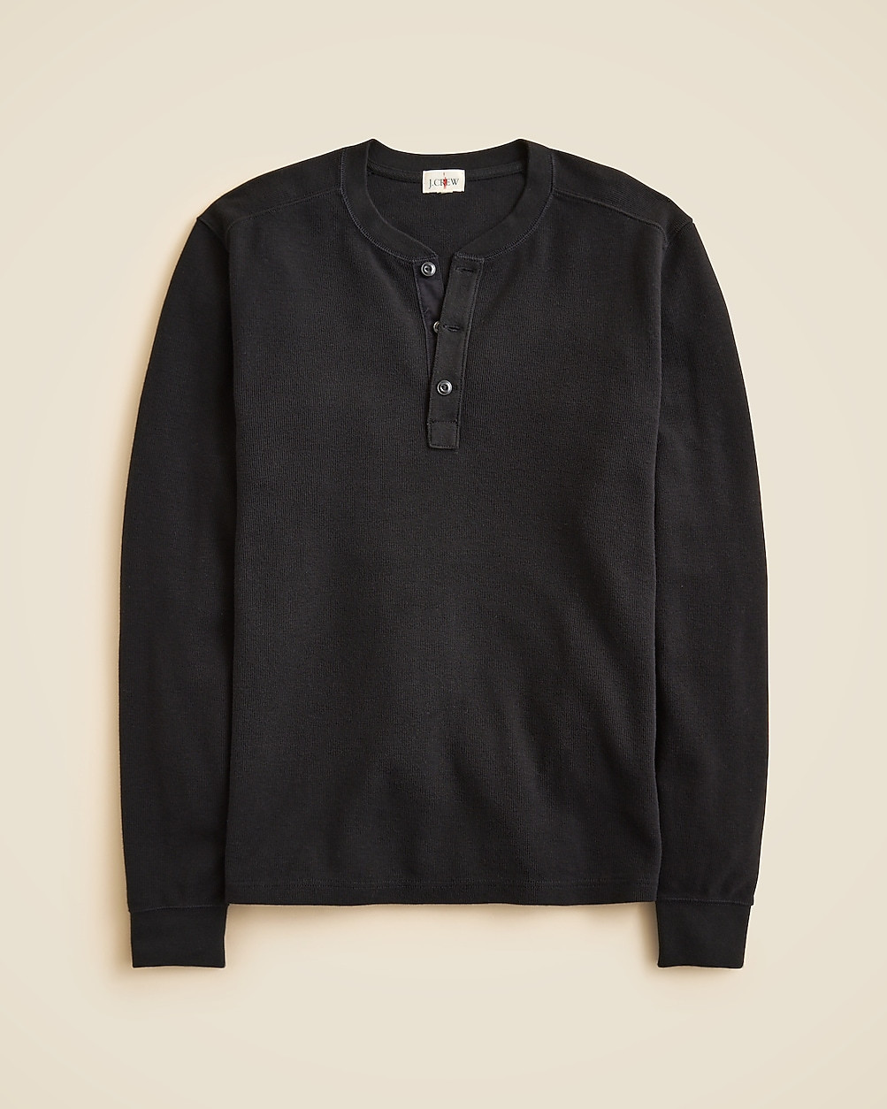 Jacquard rib-knit henley | J. Crew US