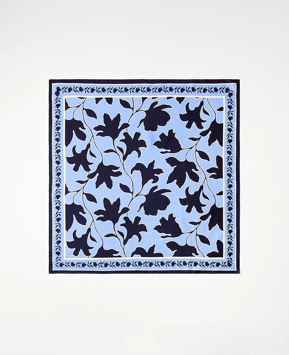 Floral Silk Little Scarf | Ann Taylor (US)