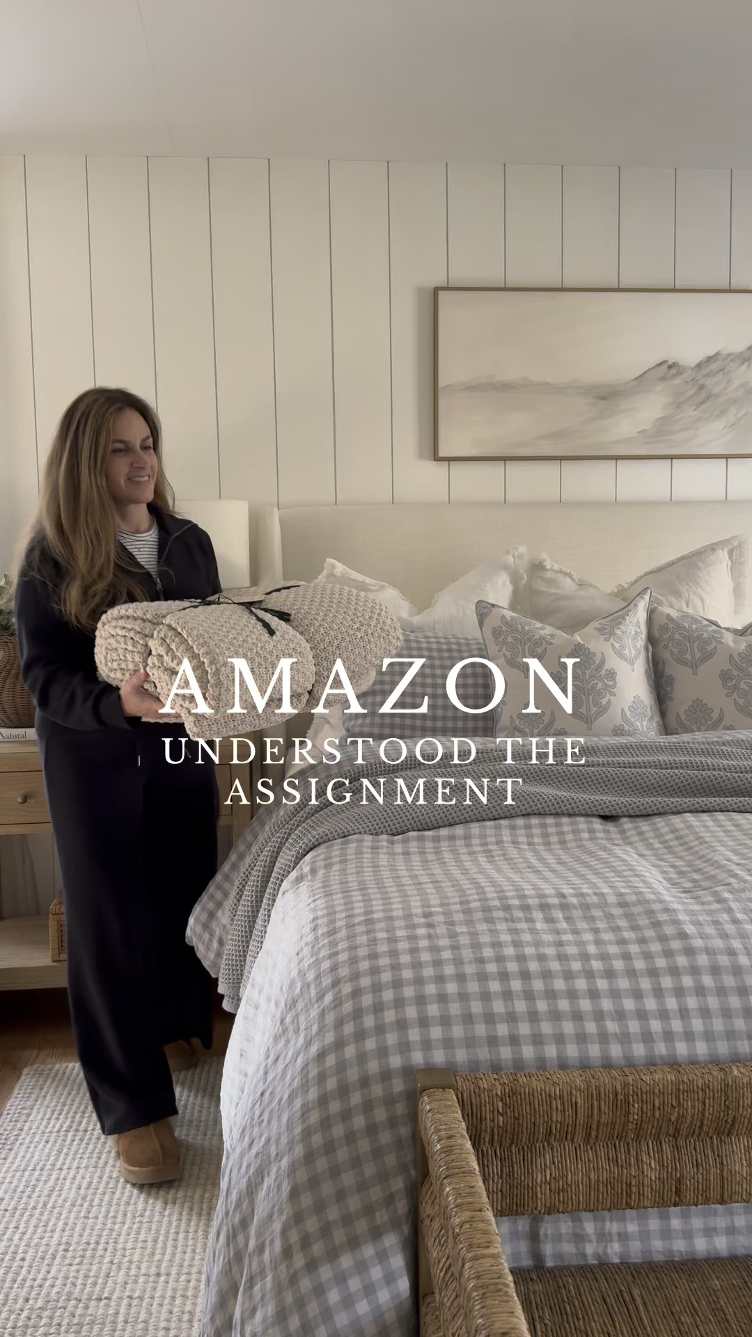 Amazon favorites, bedroom styling, Amazon clock, Pottery barn bedroom furniture, lamp, throw blankets, runner, spring stems, vase, home decor. Amazon bedroom

#LTKHome