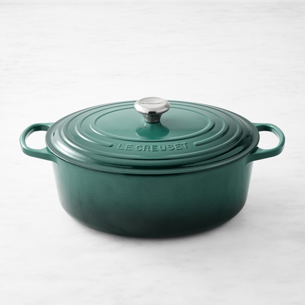 Le Creuset Signature Enameled Cast Iron Oval Dutch Oven | Williams-Sonoma