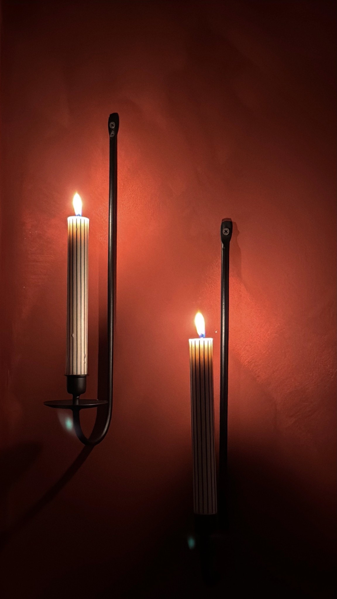 Obsessed with these wall sconces and taper candles! Such a steal 

#LTKHome