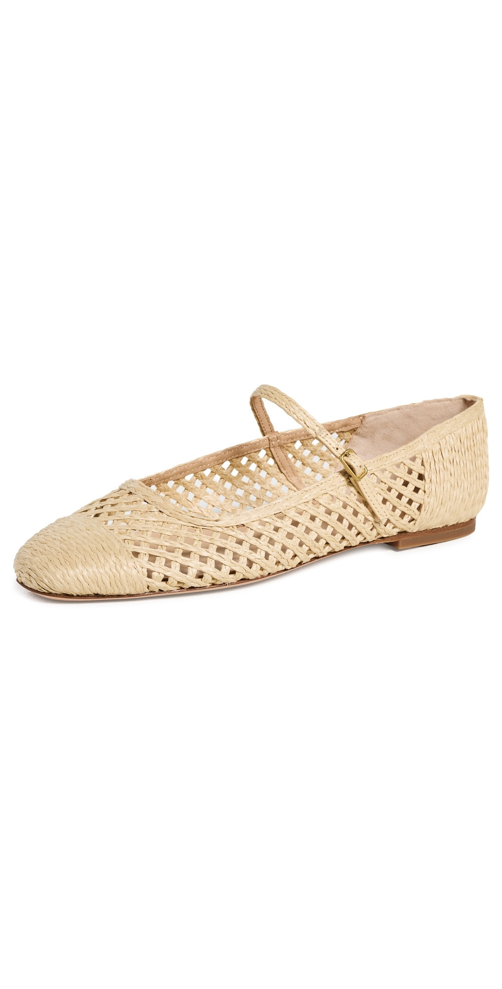 Veronica Beard Ellie Raffia Ballet Flats Natural 9.5 | Shopbop