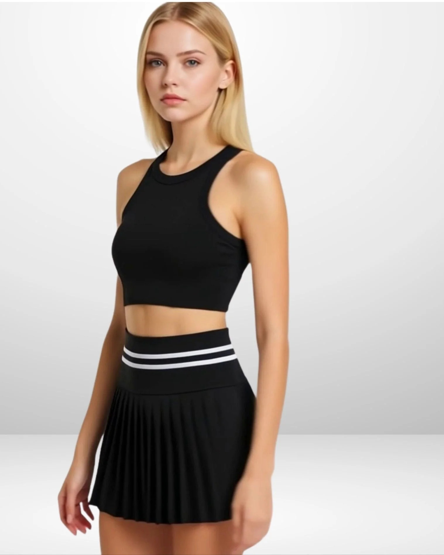 CANNES TENNIS SKIRT | ÉLEVÉ