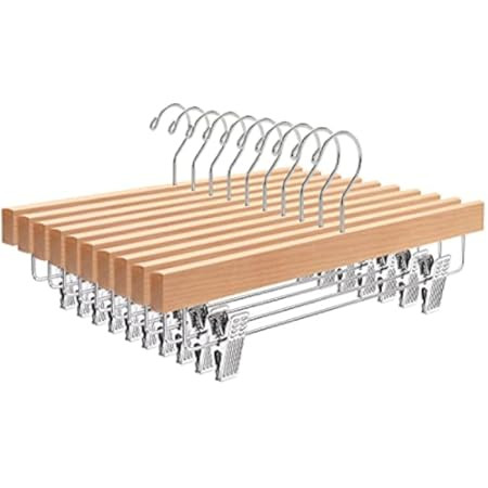 Childrens Wooden Pant Hangers | Amazon (US)