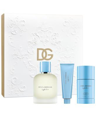 Dolce&Gabbana 3-Pc. Light Blue Pour Homme Eau De Toilette Gift Set - Macy's | Macy's