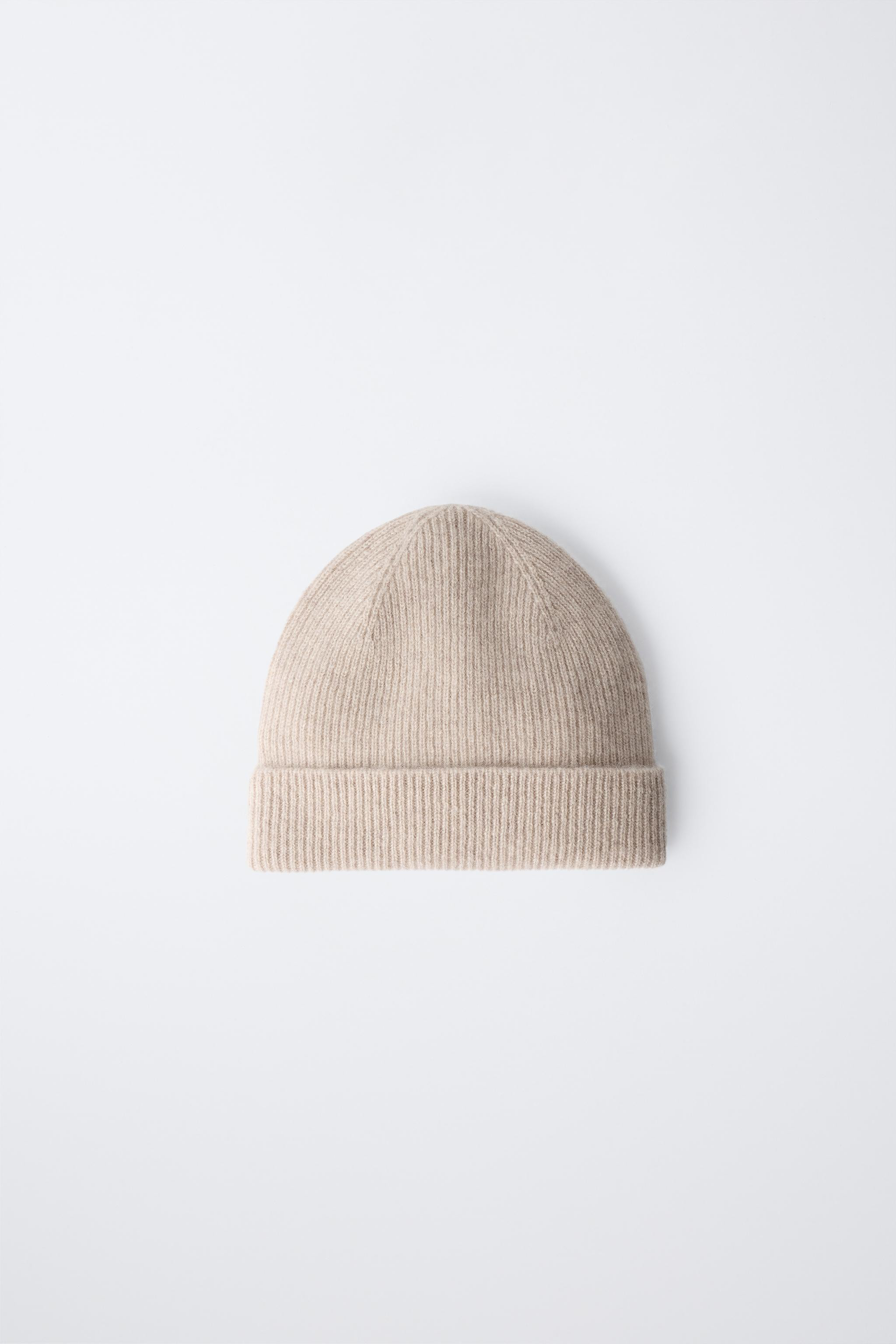 RIBBED 100% CASHMERE HAT | Zara US