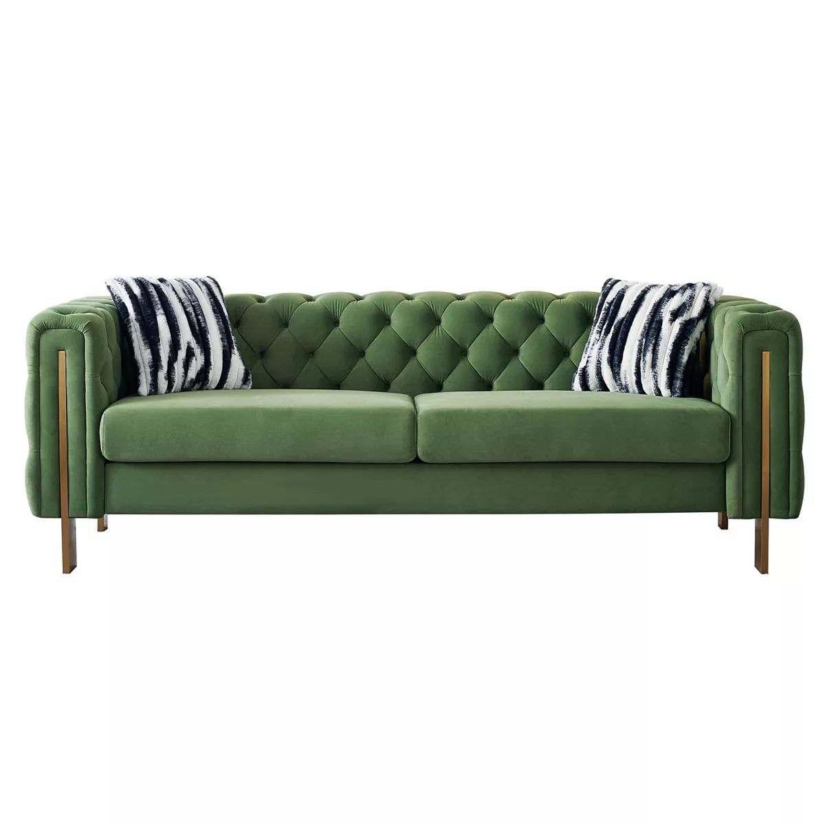 Chesterfield Modern Tufted Velvet Living Room Sofa, 84.25" W Couch | Kohl's