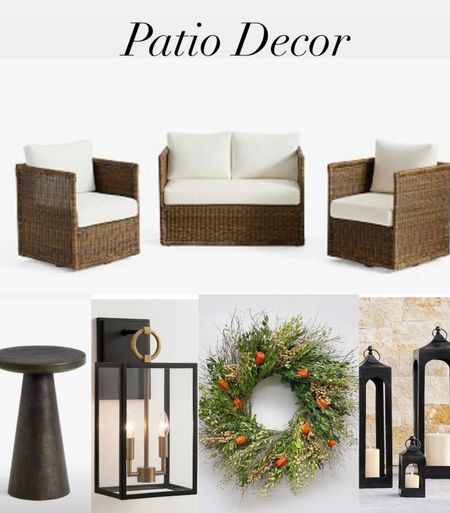 Patio decor, outdoor furniture, patio furniture 

#LTKSeasonal #LTKfamily #LTKhome