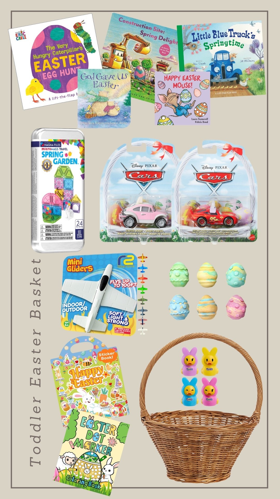 Toddler Easter Basket! What the Easter Bunny is brining this year! 

Easter basket stuffers, Easter basket ideas, toddler, boy, kids, mom, spring, Easter 

#LTKmomlife #LTKSeasonal #LTKKids