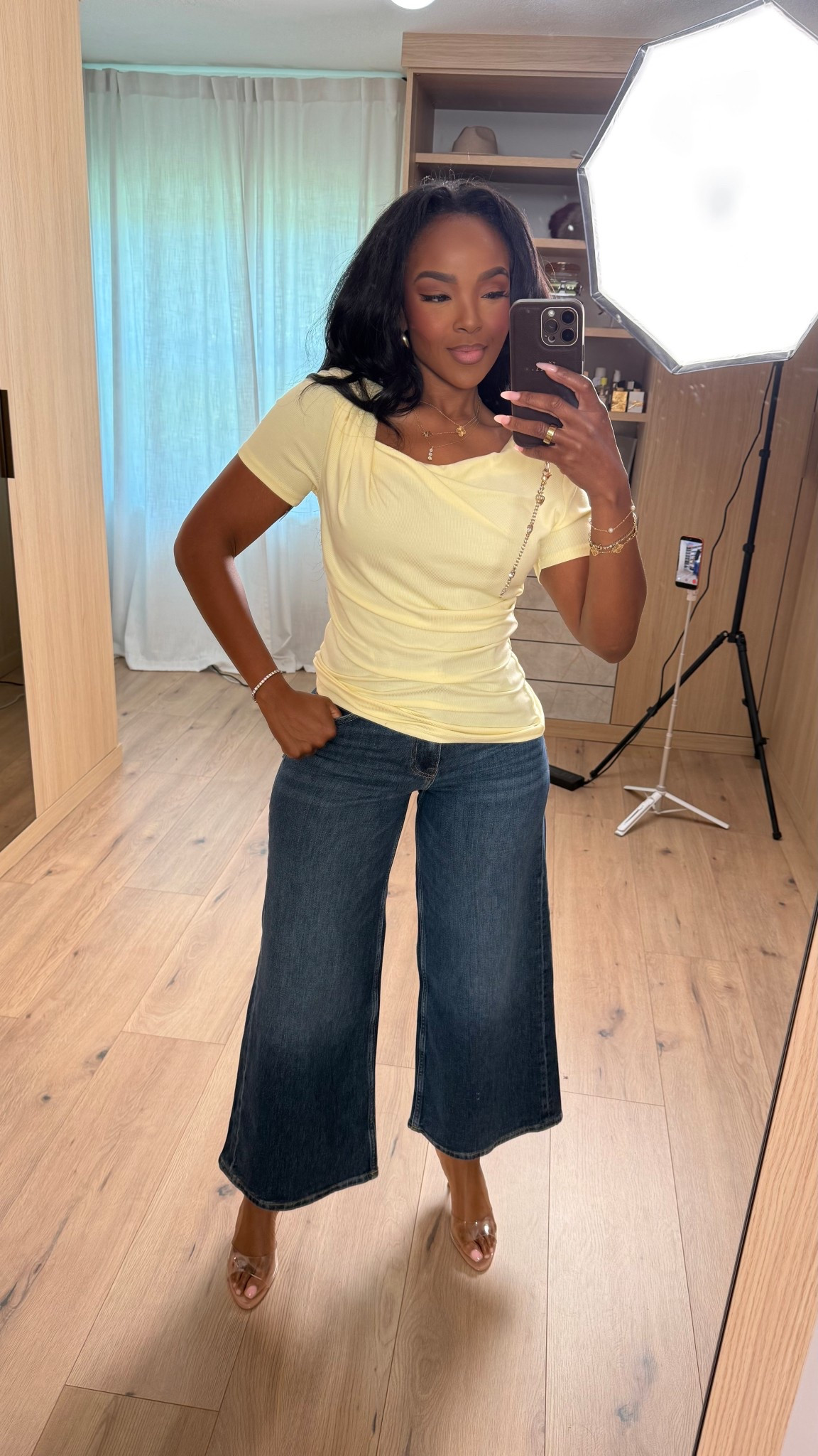 Scroll to shop these denim looks 🤍

From the perfect structured mini to an easy flowy midi and everyday denim styling—these pieces are such staples you’ll keep reaching for. Flattering fits, effortless styling, and easy to dress up or down.

Perfect for brunch, casual days, date nights, or vacation outfits.

📏 Measurements: 5’4”, 140 lbs, 34D bust, 27” waist, 40” hips

Follow me on Instagram and YouTube @kirasfashionfinds

#LTKgrwm #LTKPetite #LTKU