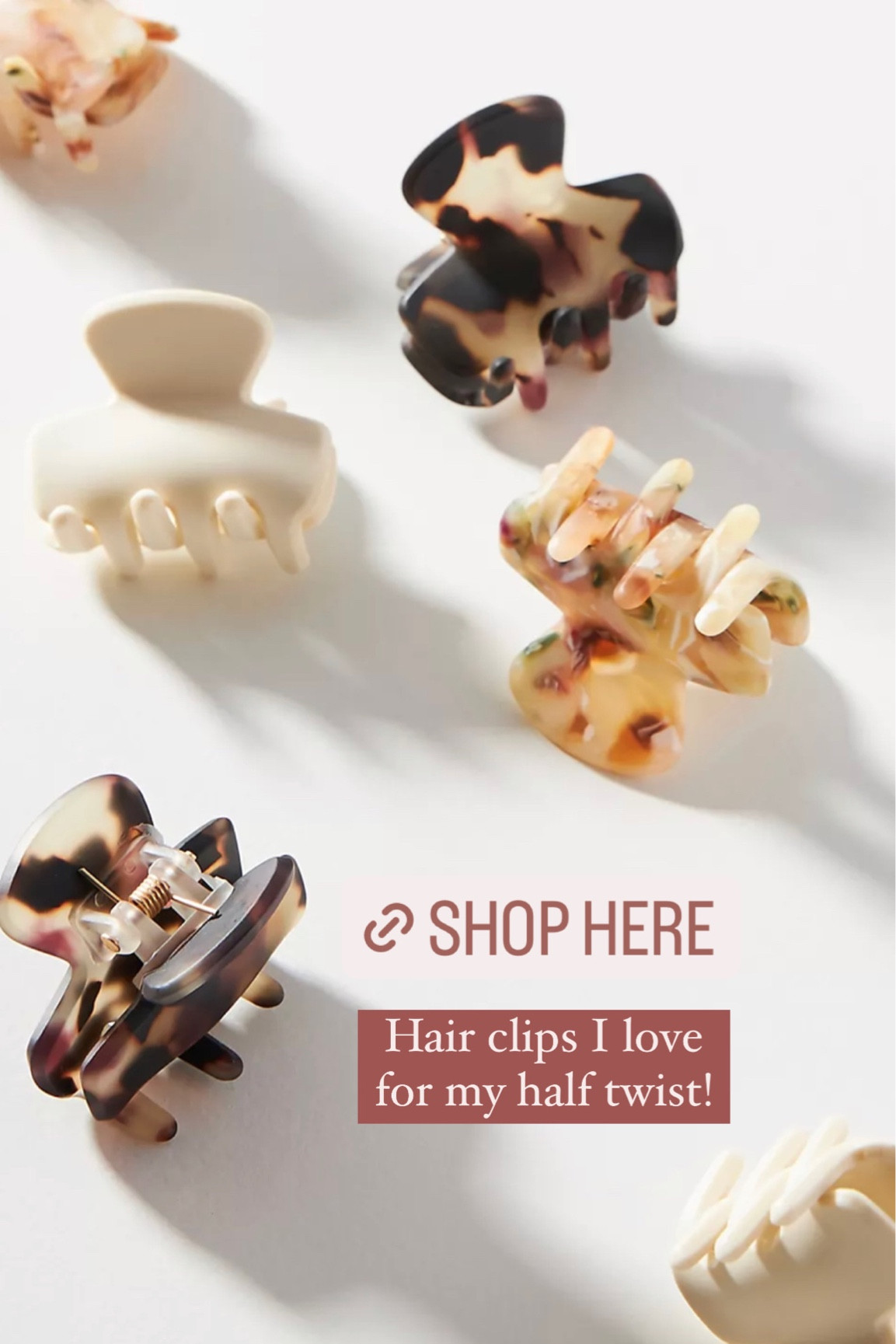Speckled Mini Hair Clip Set curated on LTK