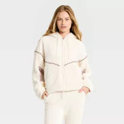 Women's High-Pile Fleece Bomber Jacket - JoyLab™ | Target