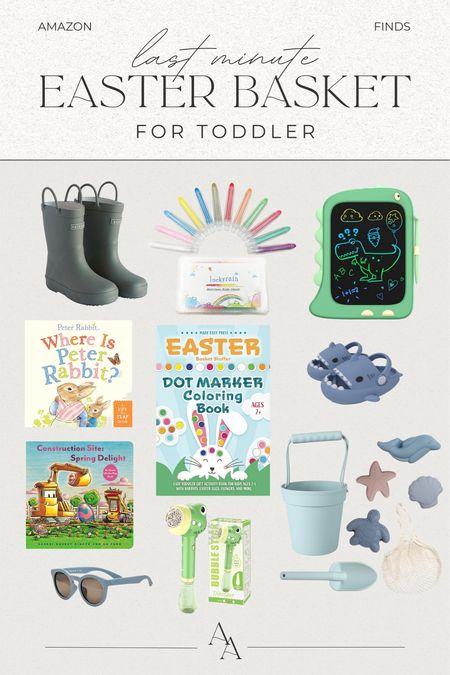 Last minute Easter basket ideas for toddler // Amazon finds // kid’s Easter // easter basket stuffer ideas 

#LTKkids #LTKfindsunder50 #LTKSeasonal
