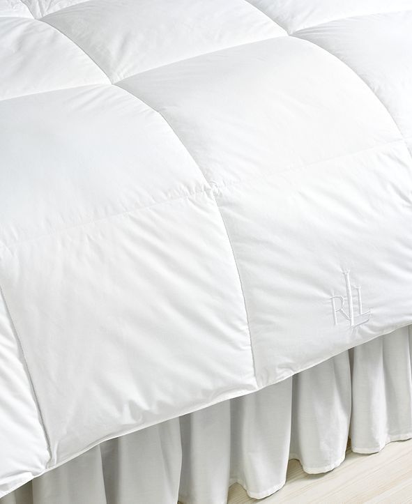 Lauren Ralph Lauren Lightweight Down Alternative King Comforter, Lite Loft Polyester Fill, 100% C... | Macys (US)