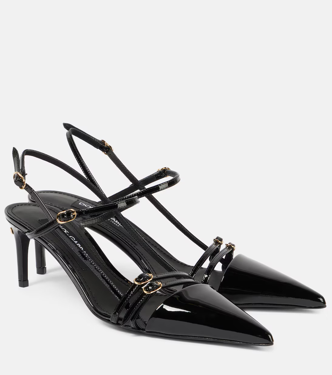 DG patent leather slingback pumps | Mytheresa (US/CA)