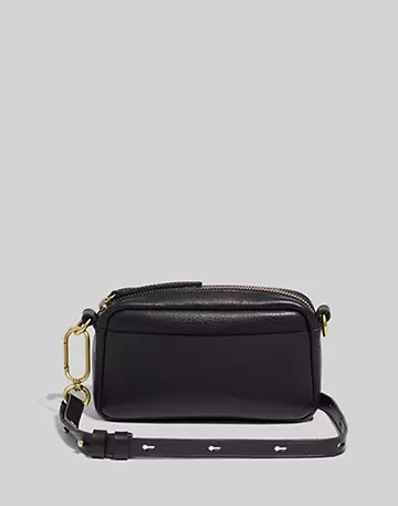 The Leather Carabiner Mini Crossbody Bag | Madewell