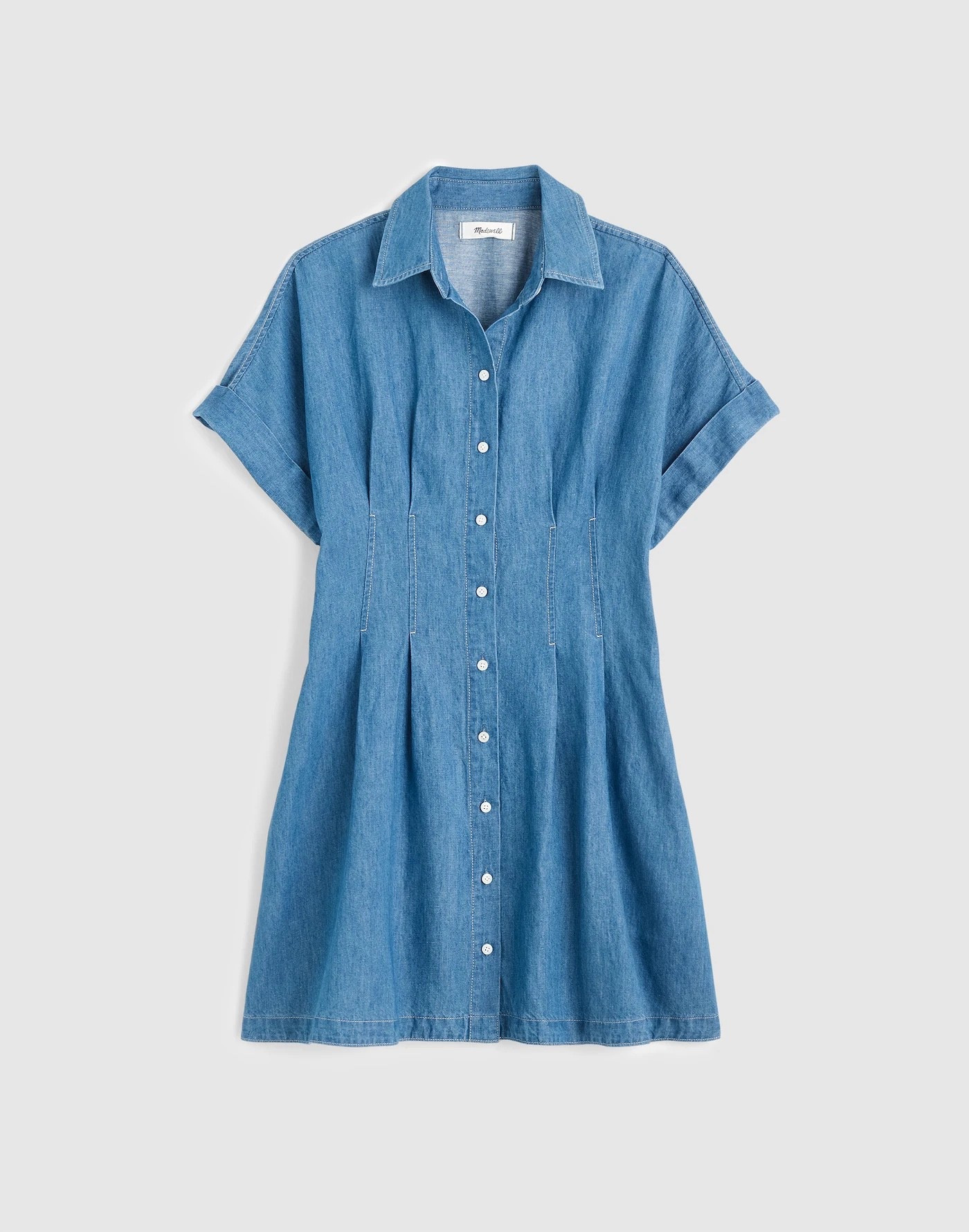 Cute denim dress

#LTKxMadewell #LTKootd #LTKOver40
